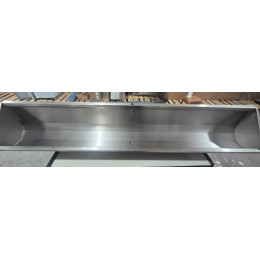 Mictório Coletivo Inox (Mostruário) 2m - Construinox